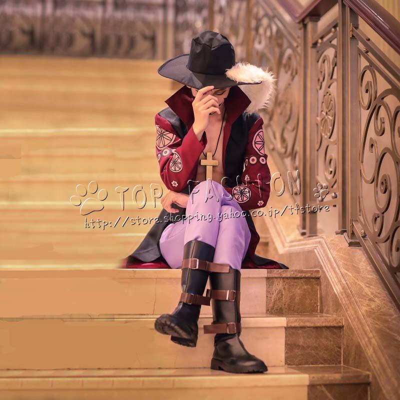 ONE PIECE（ワンピース）風 ジュラキュール ミホーク Dracule Mihawk コスプレ衣裝 レディース クリスマス ハロウィン 変装 仮装 文化祭 5,832円