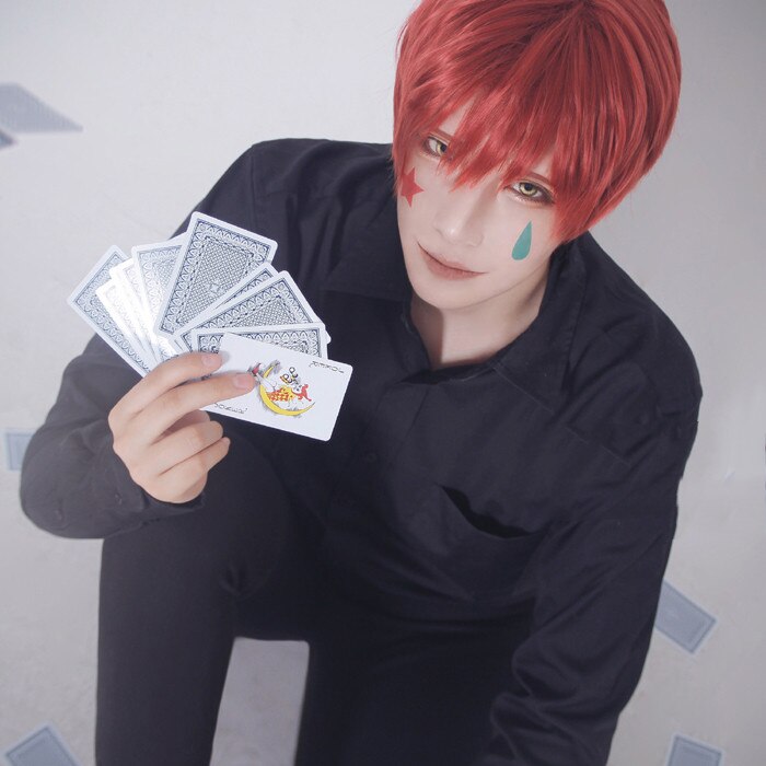 ハンターハンターヒソカ コスプレ コスプレ】『HUNTER×HUNTER』ヒソカを肉体美で再現！筋肉