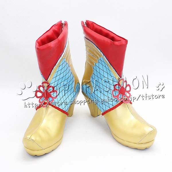 ツイステッドワンダーランド 風 リリア ヴァンルージュ Lilia malleus コスプレ 靴 ブーツ 道具小物 cos靴 cosplay 仮装 変装 コスチューム 撮影 祭り