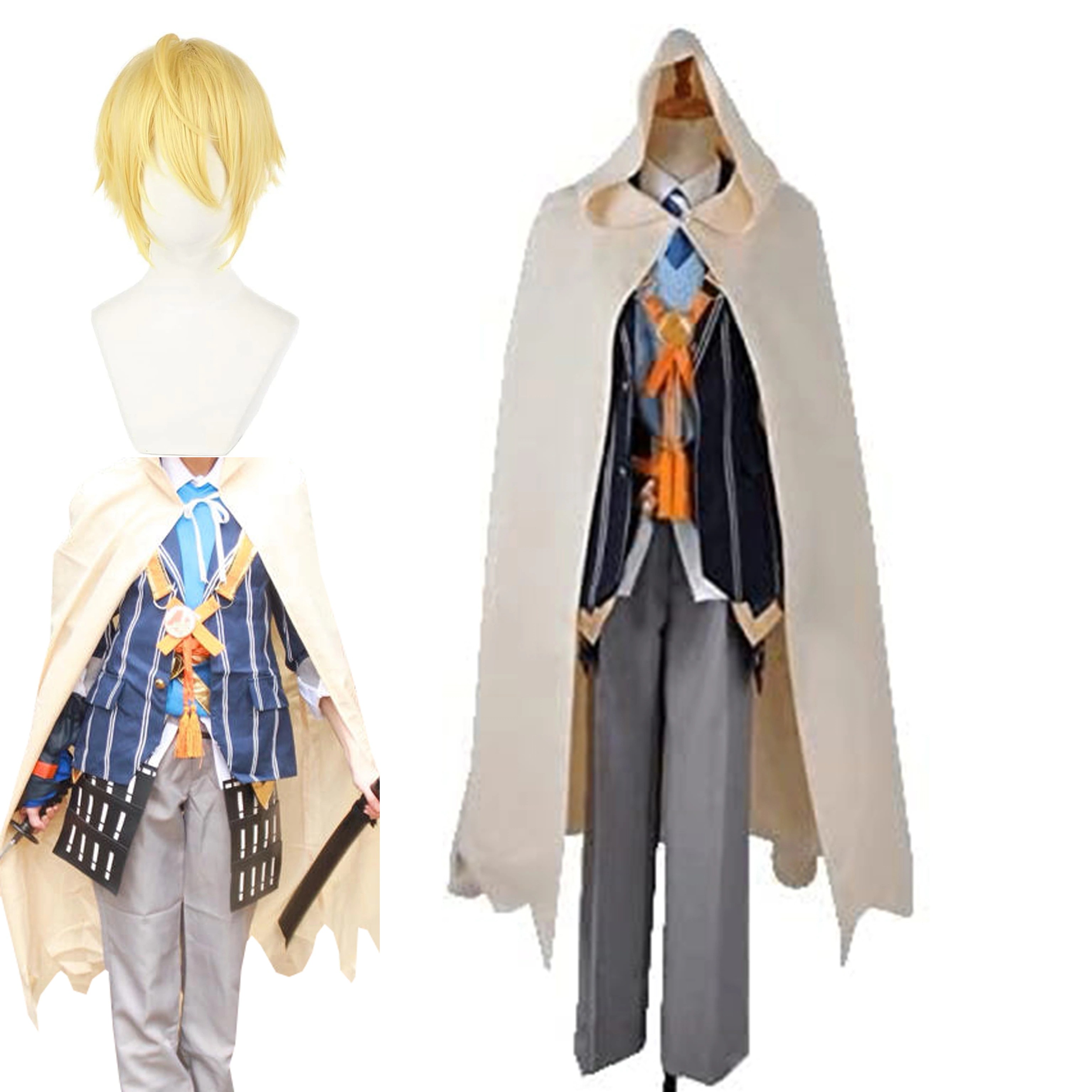 【全シリーズ発売中】 【値引き中】ウィッグ コスプレ衣装 やまんばぎりくにひろ 浴衣 衣装 軍服 出陣服 和服 山姥切国広 打刀 とうらぶ 刀剣乱舞 コスプレ