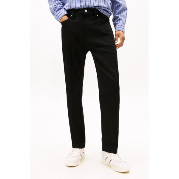 男性用ソニーレギュラーテーパードブラックデニムパンツT32G0NET40TMT1 TOMMY JEANS
