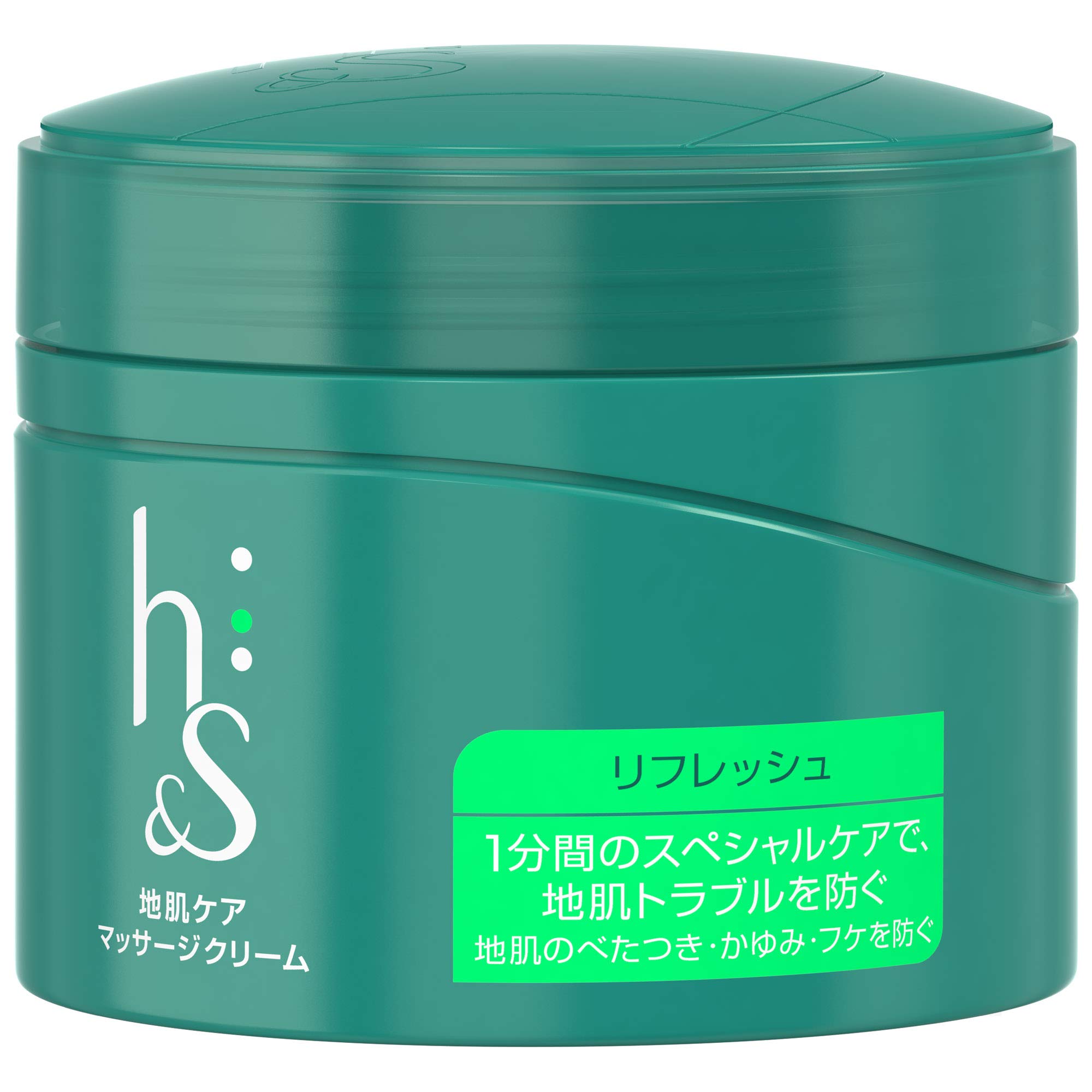 エイチアンドエス(h＆s) 地肌マッサージクリーム(洗い流すトリートメント) リフレッシュ 185g