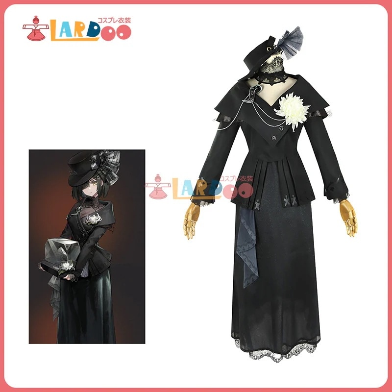 リバース：1999 Reverse:1999 Necrologist コスチューム コスプレ衣装ウィッグブーツ670