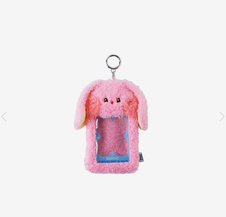 【ラインフレンズ】 NewJeans BUNINI PLUSH PHOTO HOLDER KEYRING