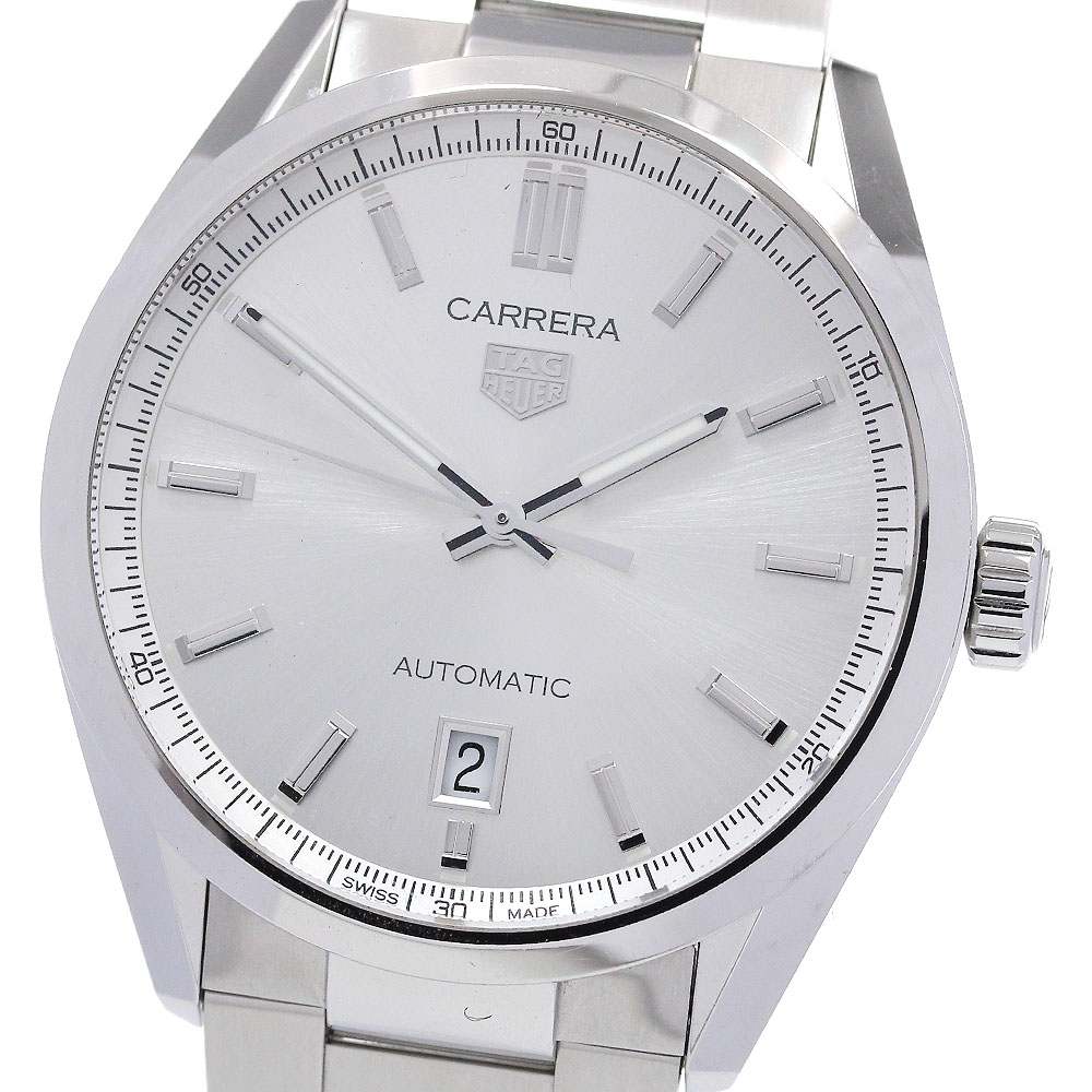 タグホイヤー TAG HEUER WBN2111 カレラ キャリバー5 デイト 自動巻き メンズ _846873【中古】