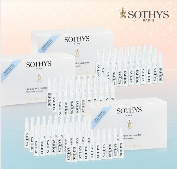 sothys 70th Anniversary Moisturizing Ampoule Set 1.5ml*100ea