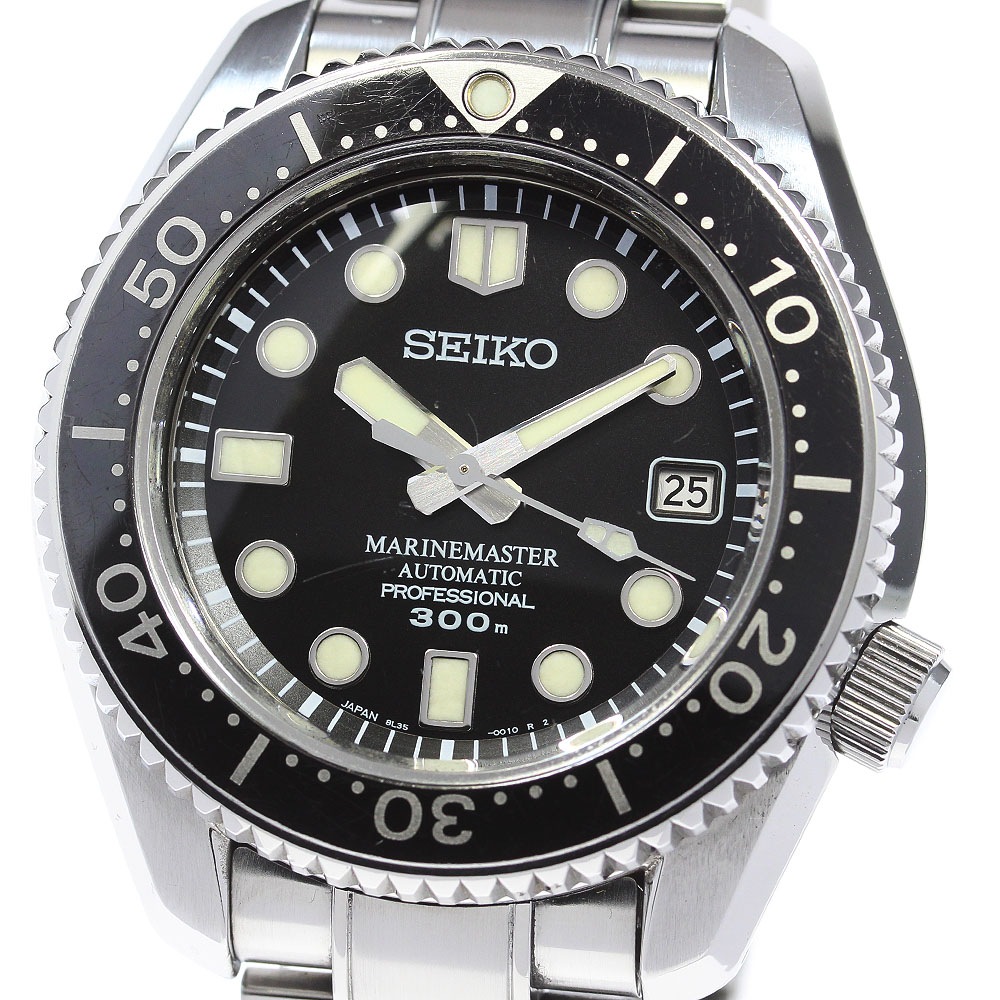 セイコー SEIKO SBDX001/8L35-0010 プロスペックス マリーンマスター デイト 自動巻き メンズ 箱・保証書付き_869476【中古】
