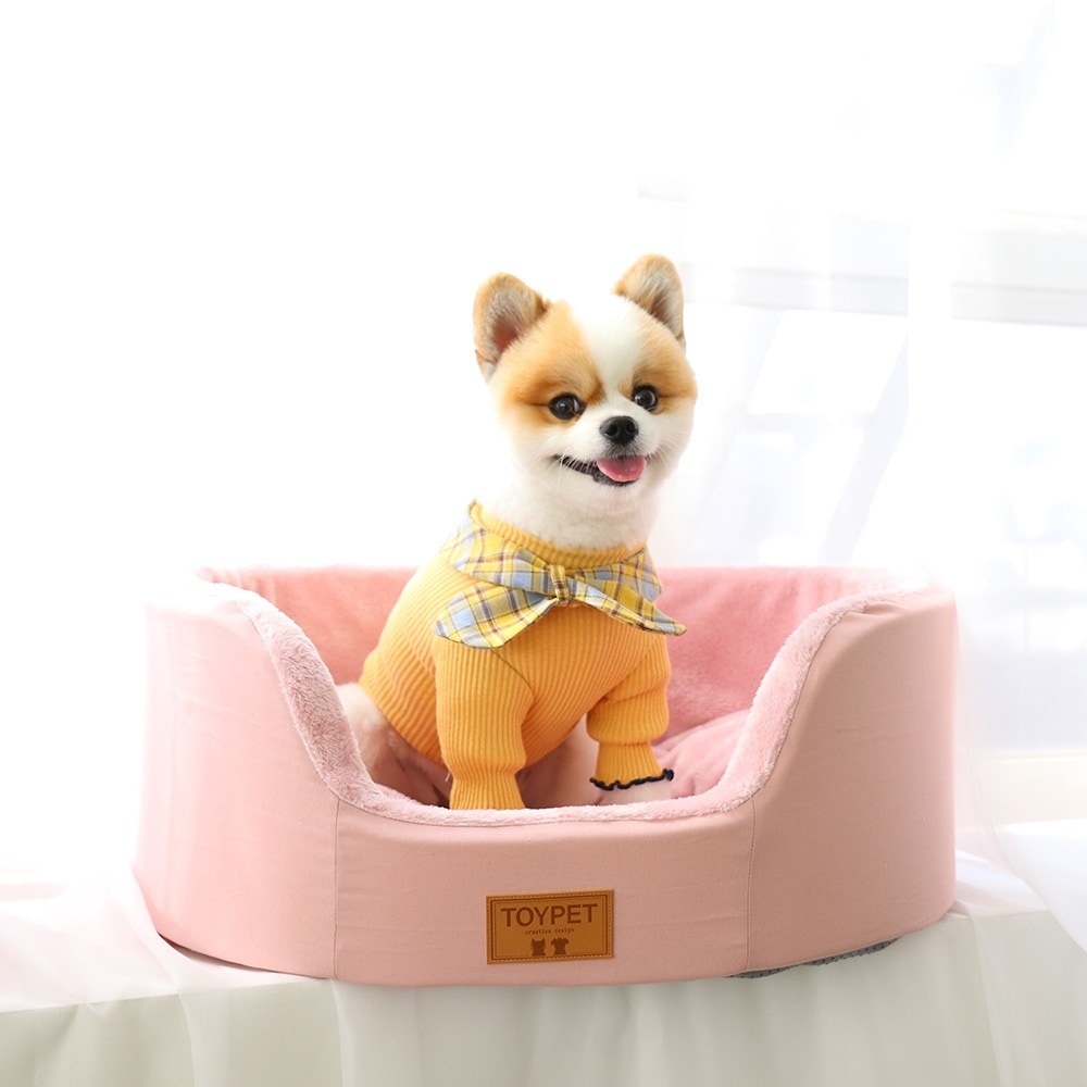 ペット モノベッド - 楕円形/ピンク Mono Bed - Oval / Pink