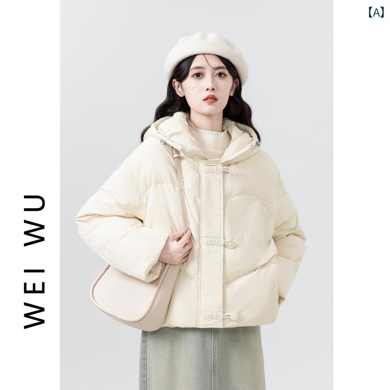 レディース 秋冬 ダウンジャケット アウター カレッジ カレッジ モテ服 韓国 大人 かわいい アップ 快適 暖かい 防寒 ウインタースポーツ 通勤 通学 デート イベント レジャー 女子会 旅行ダウンジャケット・コート