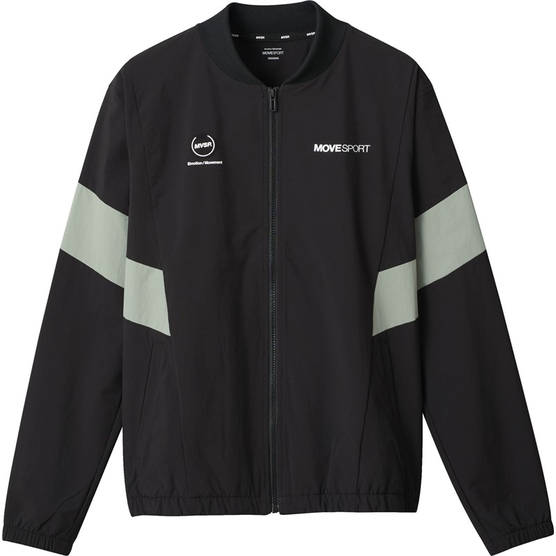 ムーブスポーツmovesport ストレッチナイロン ボマージャケット マルチSP ジャケット (dmmxjf13a-bkkh)