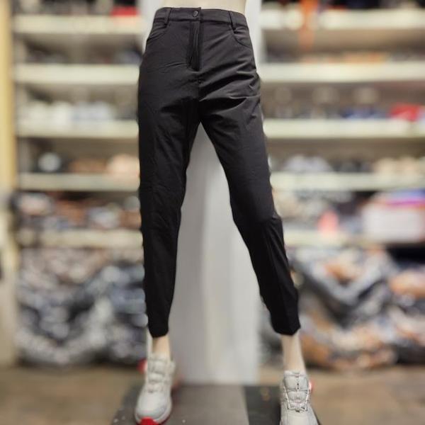 VP9609WBK 女性ウェロン ノンキルティング ジョガーフィット パディングパンツ (S43914371)