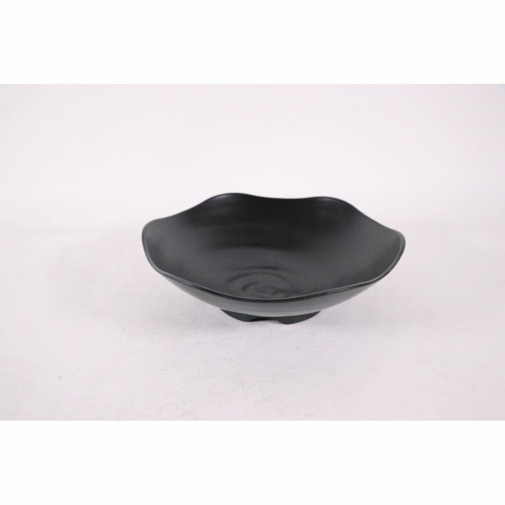 （まとめ買い）カンダ ビュッフェ UL-2675（BKM） 26cm盛鉢 黒MT [x3]