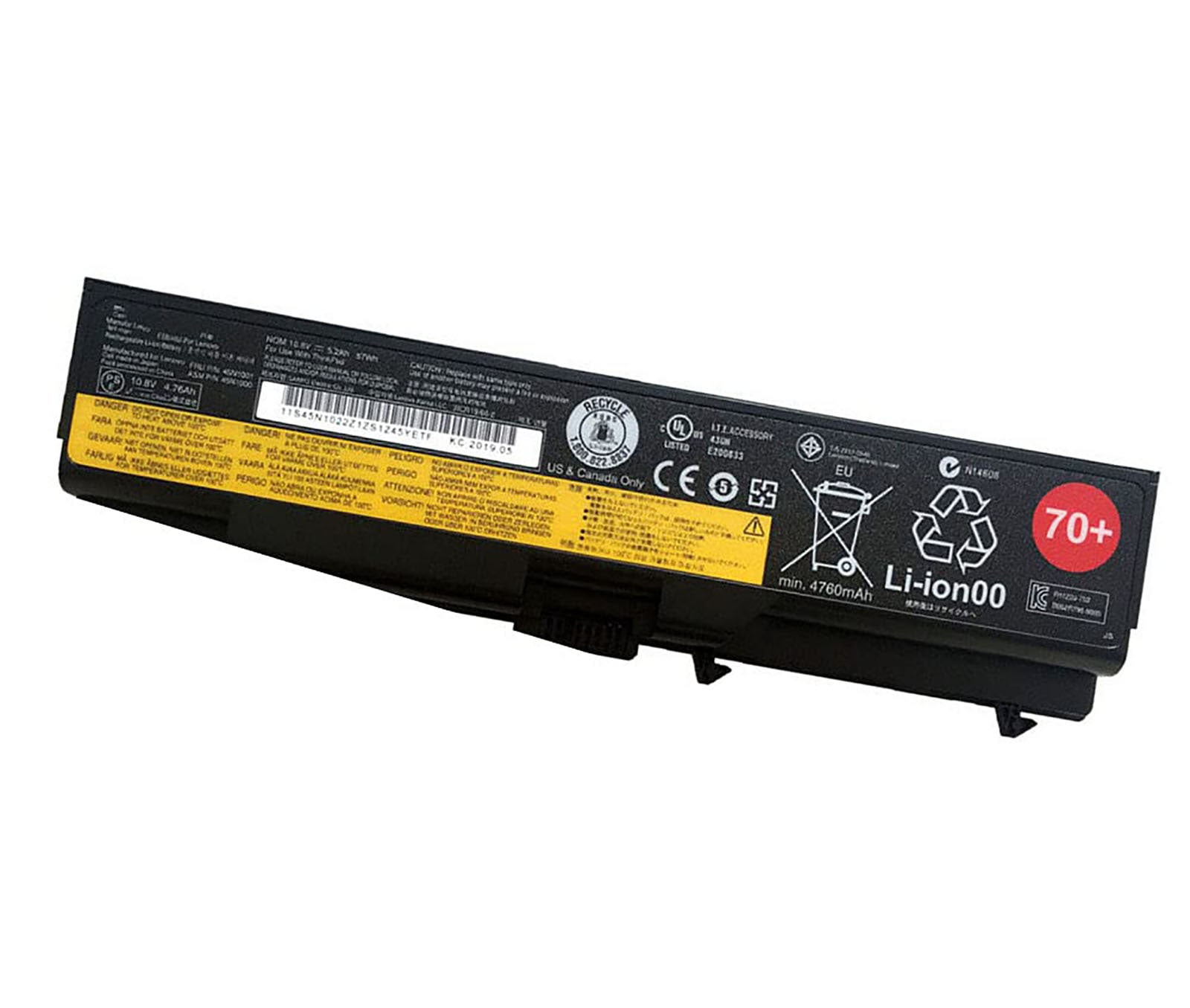 45N1001 電池・Lenovo/ThinkPadノートパソコン互換 57Wh L430 T430 T430i T530 T530i W530 T630T T630 45N1005 45N1004