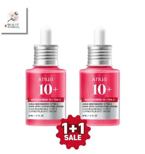 [正規品 / 韓国人気コスメ]ダークスポットセラム (ナイアシンアミド10%, トラネキサム酸 4%) 30ml,1+1