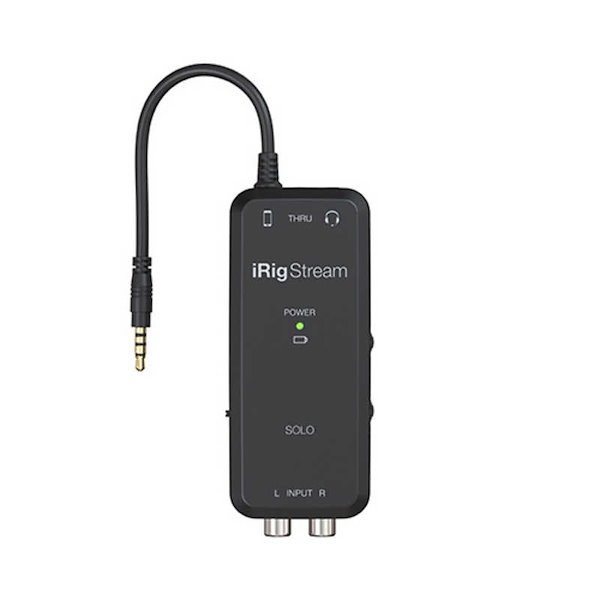 iRig Stream 【ストリーミングオーディオインターフェイス】 Qoo10] IKMULTIMEDIA ストリーミング