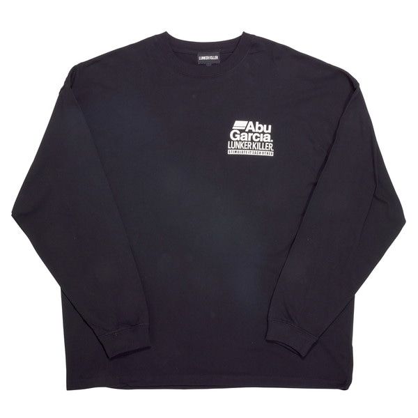 アブガルシア ウェア Abu x ランカーキラー ビッグロングスリーブT ブラック L