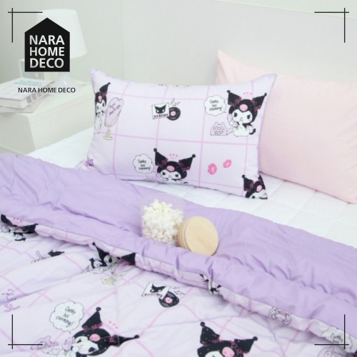 サンリオ クロミ 純綿薄綿布団 枕カバー 寝具セット Cutie 韓国人気 かわいい 韓国インテリア