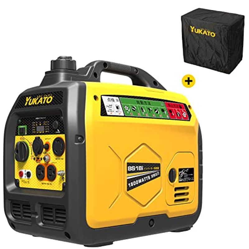 高品質の人気 定格出力1.8kVA 高性能 ユカト()インバーター発電機 50Hz/60Hz 高出力正弦波インバーター搭載 防音型 約19kg その他 高品質の人気 定格出力1.8kVA 高性能 ユカト()インバーター発電機 50Hz/60Hz 高出力正弦波インバーター搭載 防音型 約19kg その他