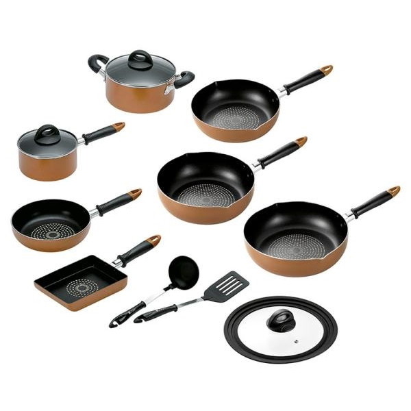 フライパンセット キッチンツール10点セット IH対応 よこやま KKCH-2503S 来栖けい