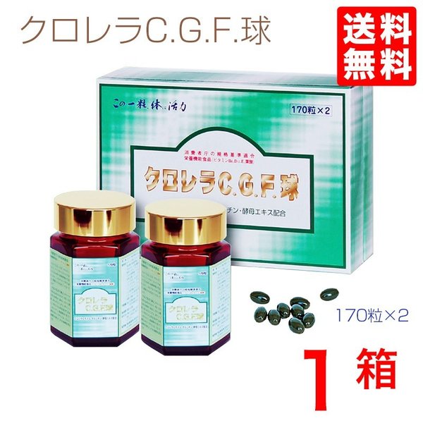 クロレラＣＧＦ粒170粒２個1セット 明治製薬
