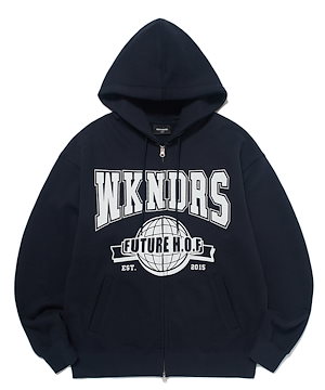 Qoo10 ウィークエンダーズ INDIGO LOGO HOOD パーカ