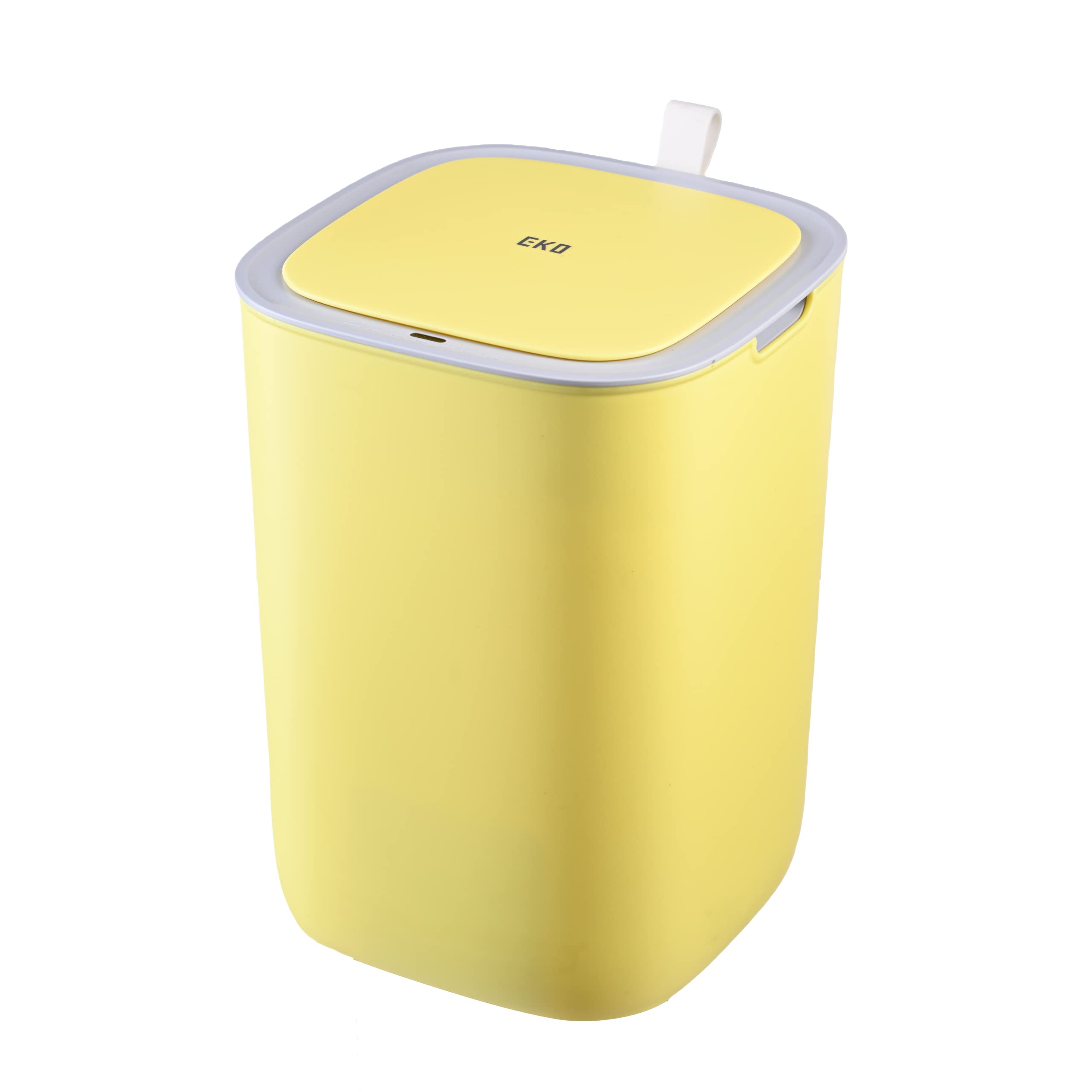 EKO ゴミ箱 自動開閉 モランディスマート センサービン イエロー 12L ふた付き インナーボックス無し EK6288P-12L-YL