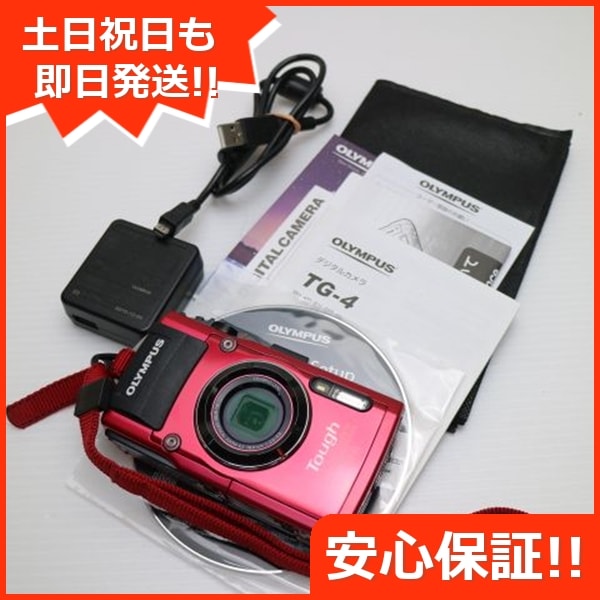 超美品 TG-4 レッド コンデジ OPLYMPUS 79