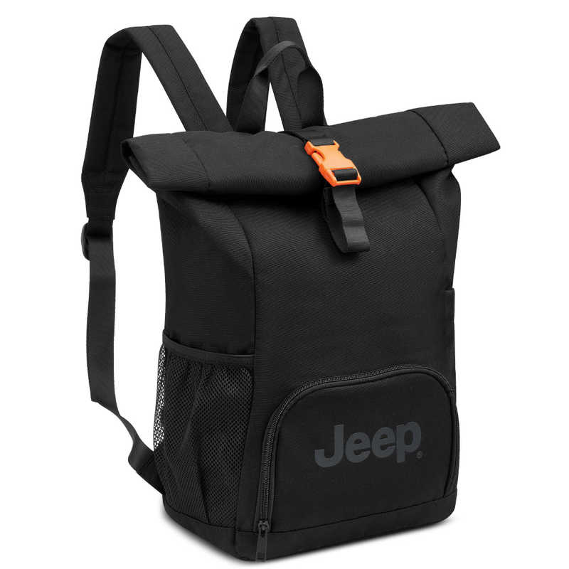 ジープ　ロールトップリュック ロールトップバックパック 軽量 大容量 22.91 L ROLLTOP ロールトップ ブラック　J0374762000