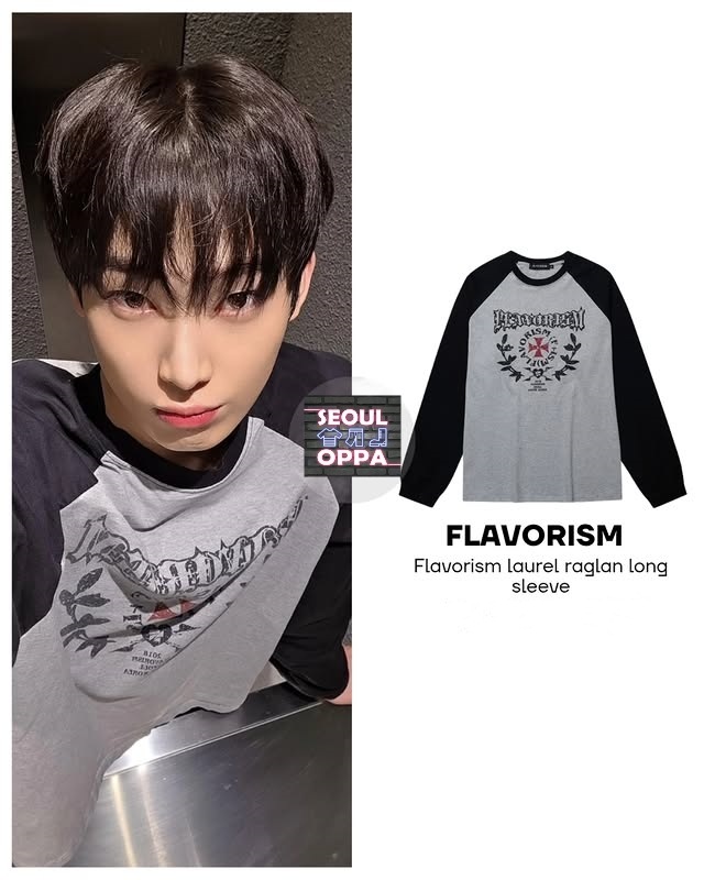 KOREA [ flavorism ] Laurel Raglan Long Sleeve