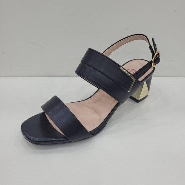 女性用 履きやすいベーシックツーストラップサンダル 5cm PFBMSD642_US