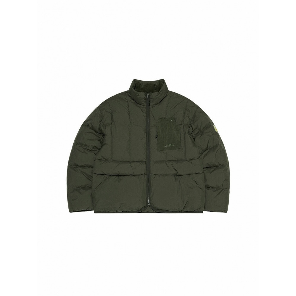 KODAK Apparelトリップ軽量ダックダウンジャケットKHAKI