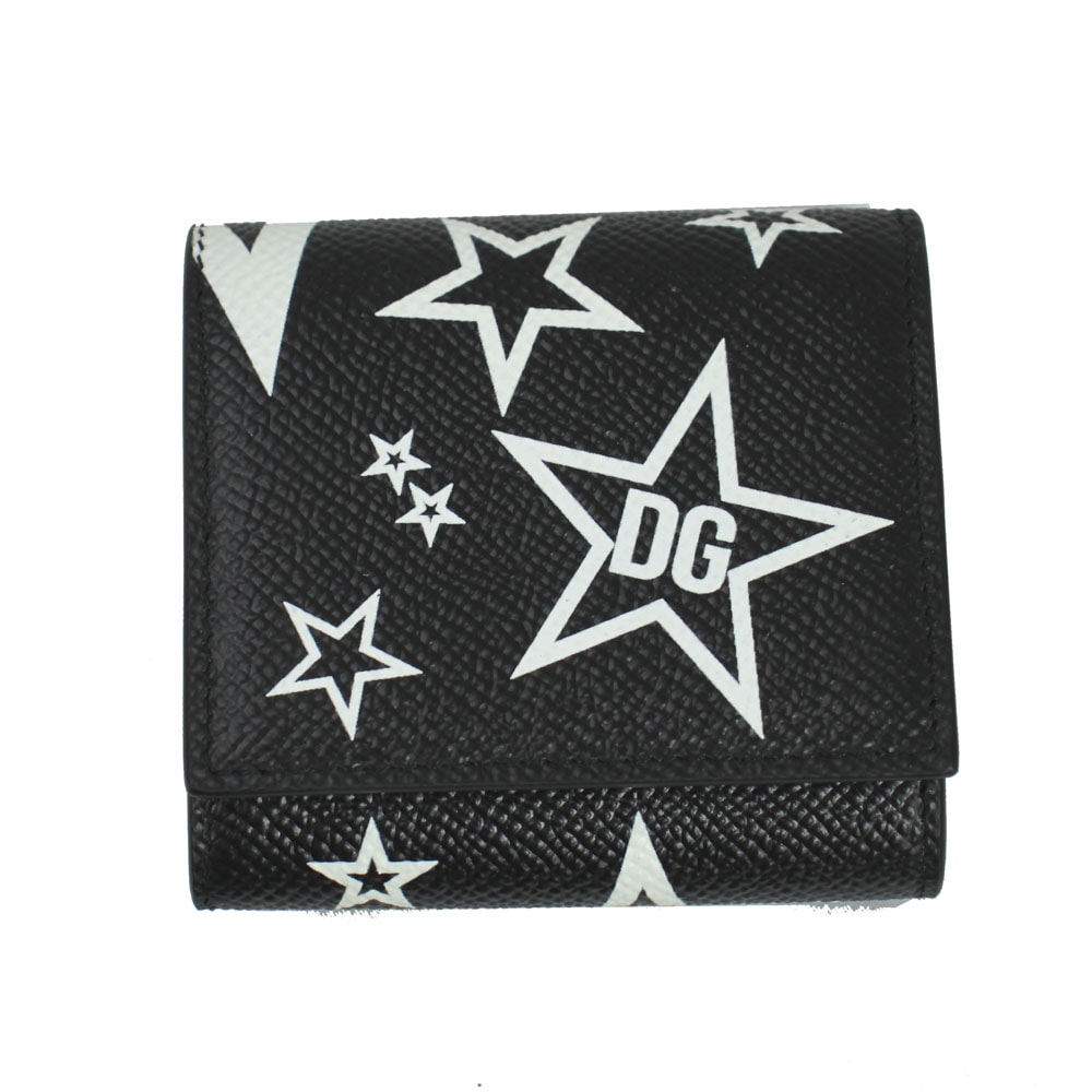 コインケース メンズ レディース スタープリント ミックス ステラ レザー ブラック BP2521 AK443 HN36C