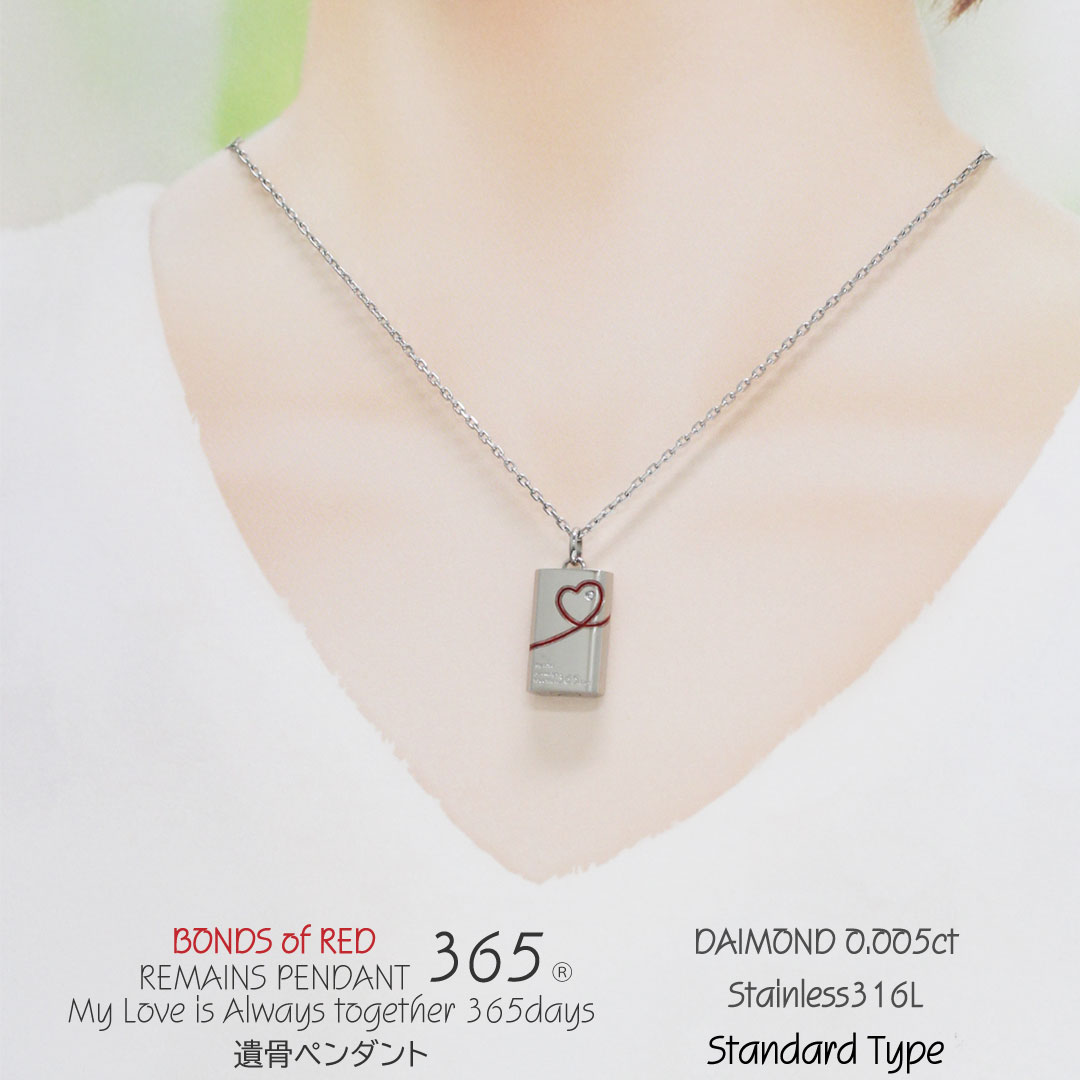 遺骨ペンダント 遺骨ネックレス 手元供養 ペット ステンレス ダイヤモンド 男女兼用 ハート