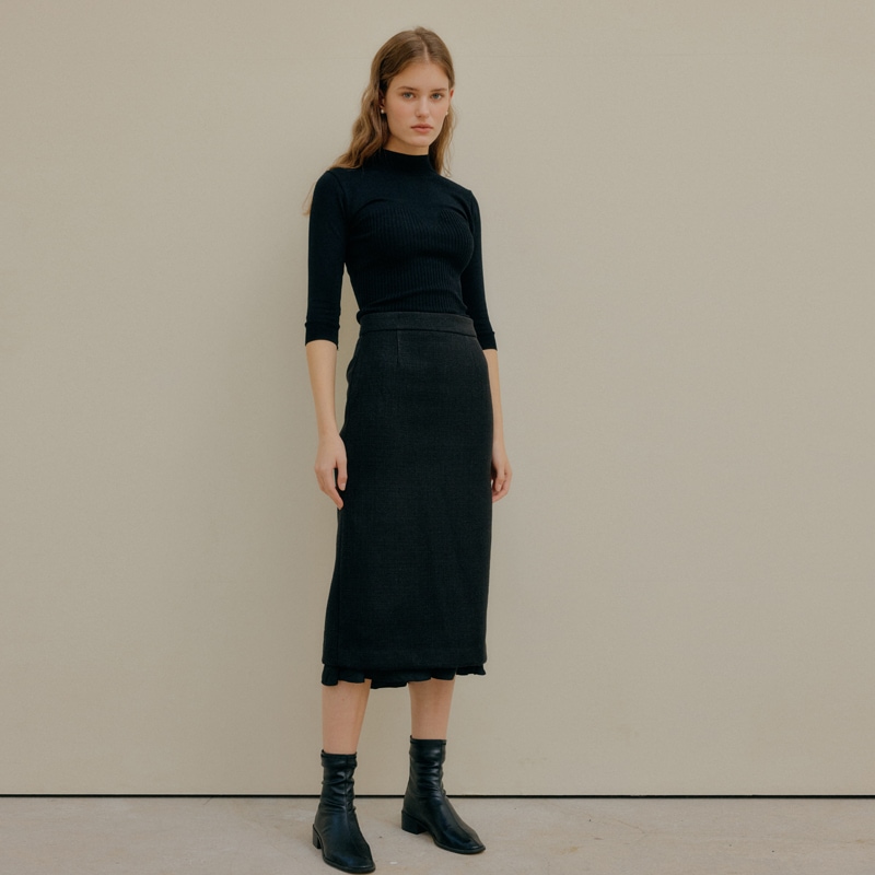 レイヤードスカート [2カラー]