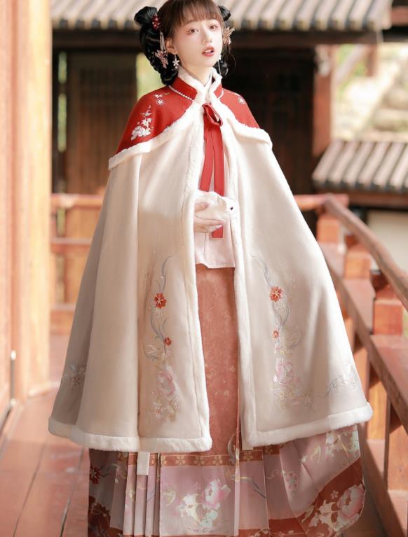 マント漢服レディース秋冬コートジャケット チャイナマント中国風ロングコートレディースファション 女性用