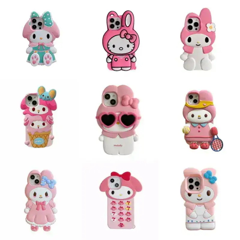 1つ買うと10個無料 [5月20日更新]スマホケース マイメロディ iPhoneケース かわいい キャラクター シリコンケース 対応機種 iPhone16 15 14 13 12 11 Pro Pro