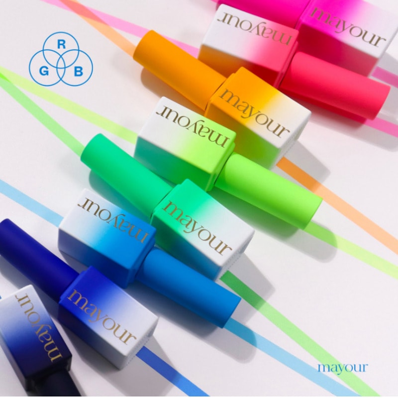 mayour / RGB Fluorescent Syrup Gel 8set