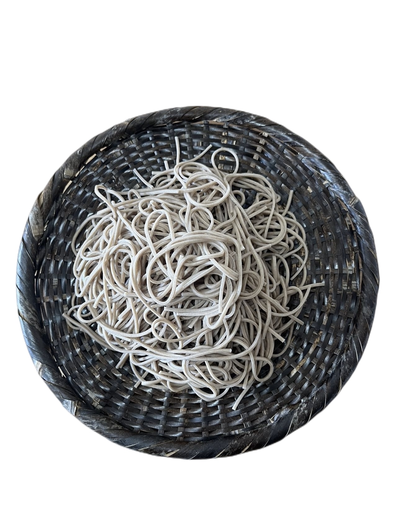 【20枚セット】蕎麦ざる 竹ざる 黒竹 直径約24cm 戸隠風 (盛り目安 大盛り一人前) 20枚セット 年越しそばざる