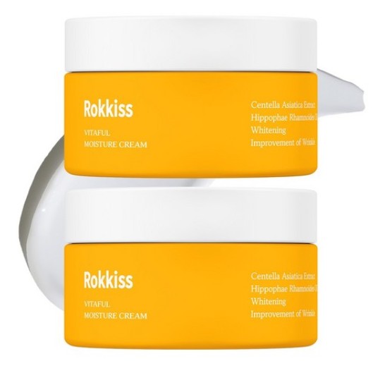 ロッキーズ ビタフル 弱酸性 ブライトニング 水分 クリーム 120g x 2個 (鎮静/弾力/保湿/栄養供給/活力/しわ防止)