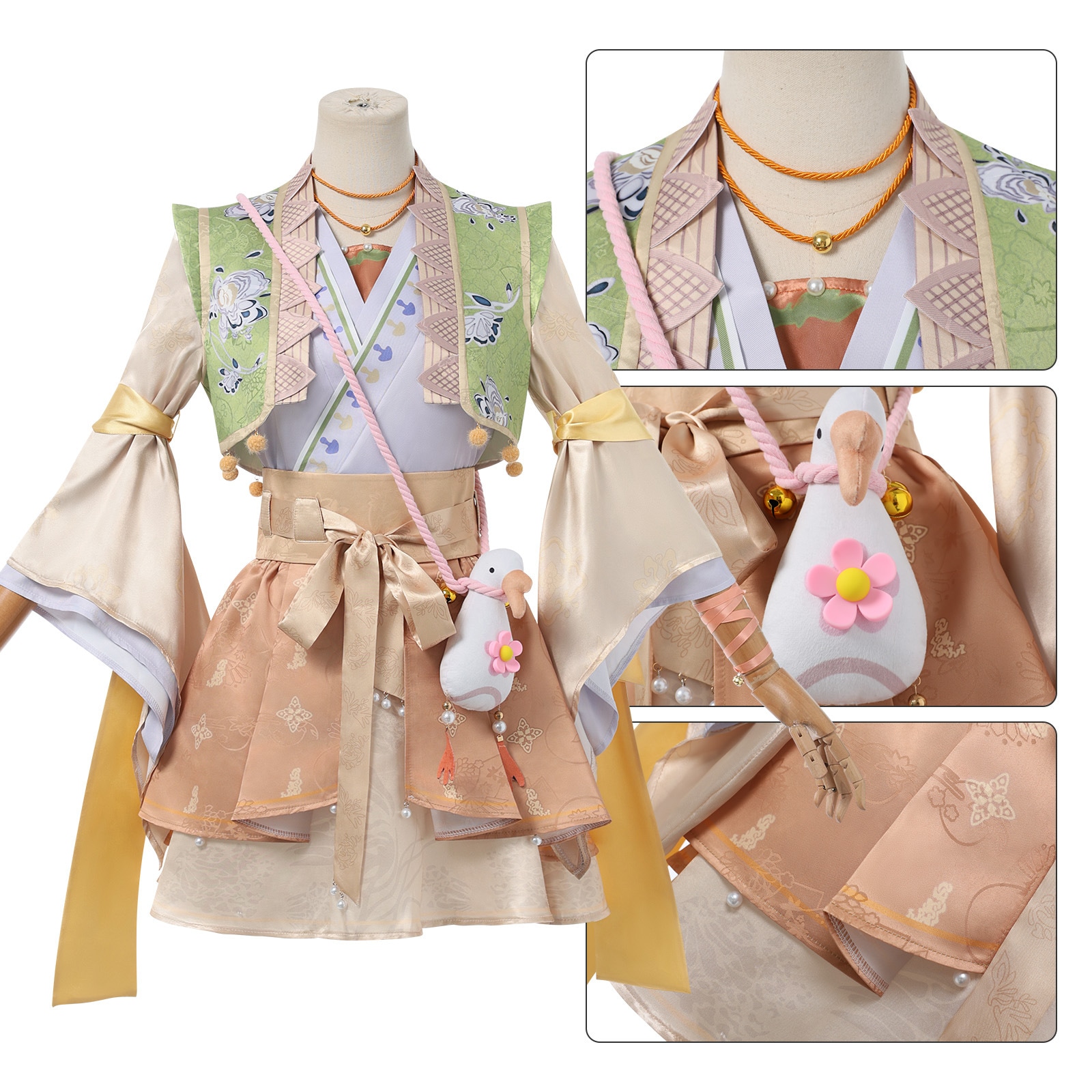 Yanyun Sixteen Voices コスプレ衣装 清河強健な女性服 武術大雁強の道 古代風 二次元