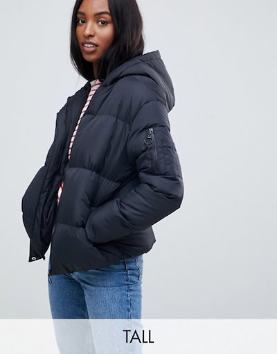 ブレイブソウル レディース コート アウター Brave Soul Tall karen padded coat with hood ブレイブソウル レディース コート アウター Brave Soul Tall karen padded coat with hood