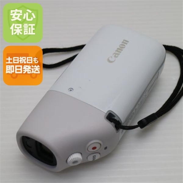 新品同様 PowerShot ZOOM ホワイト コンデジ Canon 112