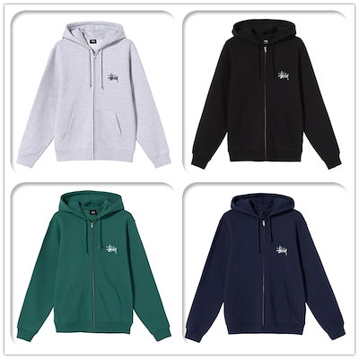 STUSSY（ステューシー） BASIC STUSSY ZIP HOODIE スウェット...のサムネイル