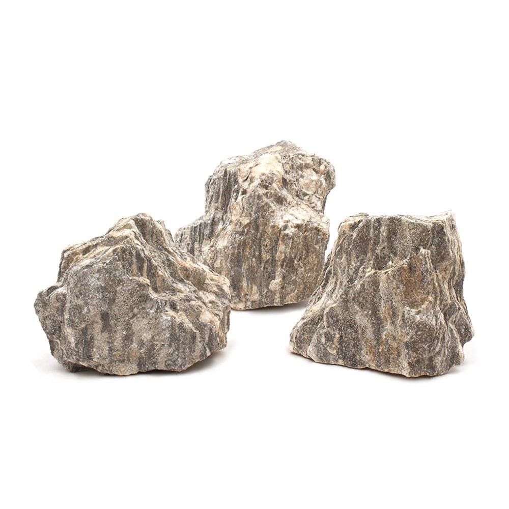 形状お任せ　輝隆石　Ｍサイズ（約１３ー１８ｃｍ）　３個　アクアリウム　レイアウト素材　ＣＲＣ21―20―99―10―00