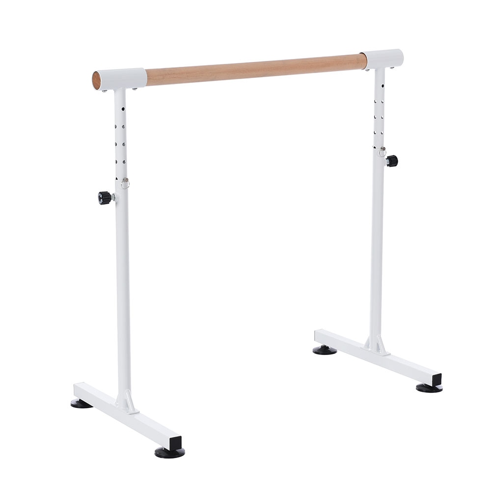 バレーバー バレエバー スタンド バレエ バー レッスンバー 高さ 5段階 85cm 90cm 95cm 100cm 105cm 調整 天然木