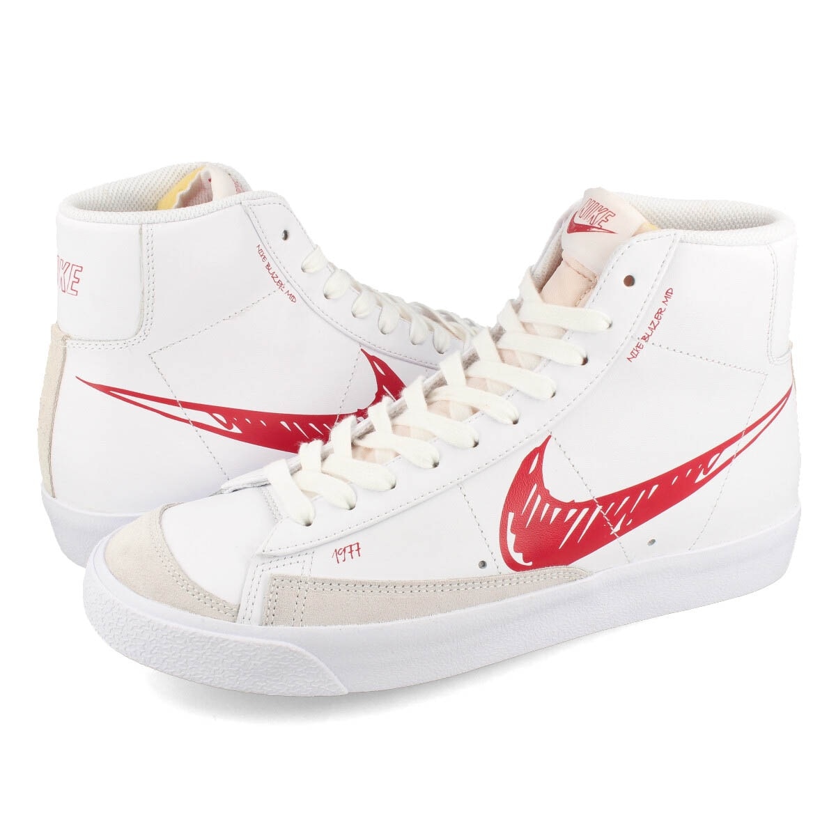 BLAZER MID VNTG 77 WHITE/WHITE/UNIVERSITY RED 【SKETCH PACK】