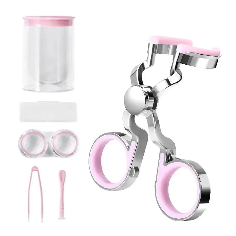 【1つ買うと10個もらえる】メガ割迅速な出荷6個セット コンタクトレンズ補助具を装着するための美眼用取付器付き携帯用まぶた用神器初心者用拡眼器 カラコン 1day コンタクトレンズ コンタクトレンズ