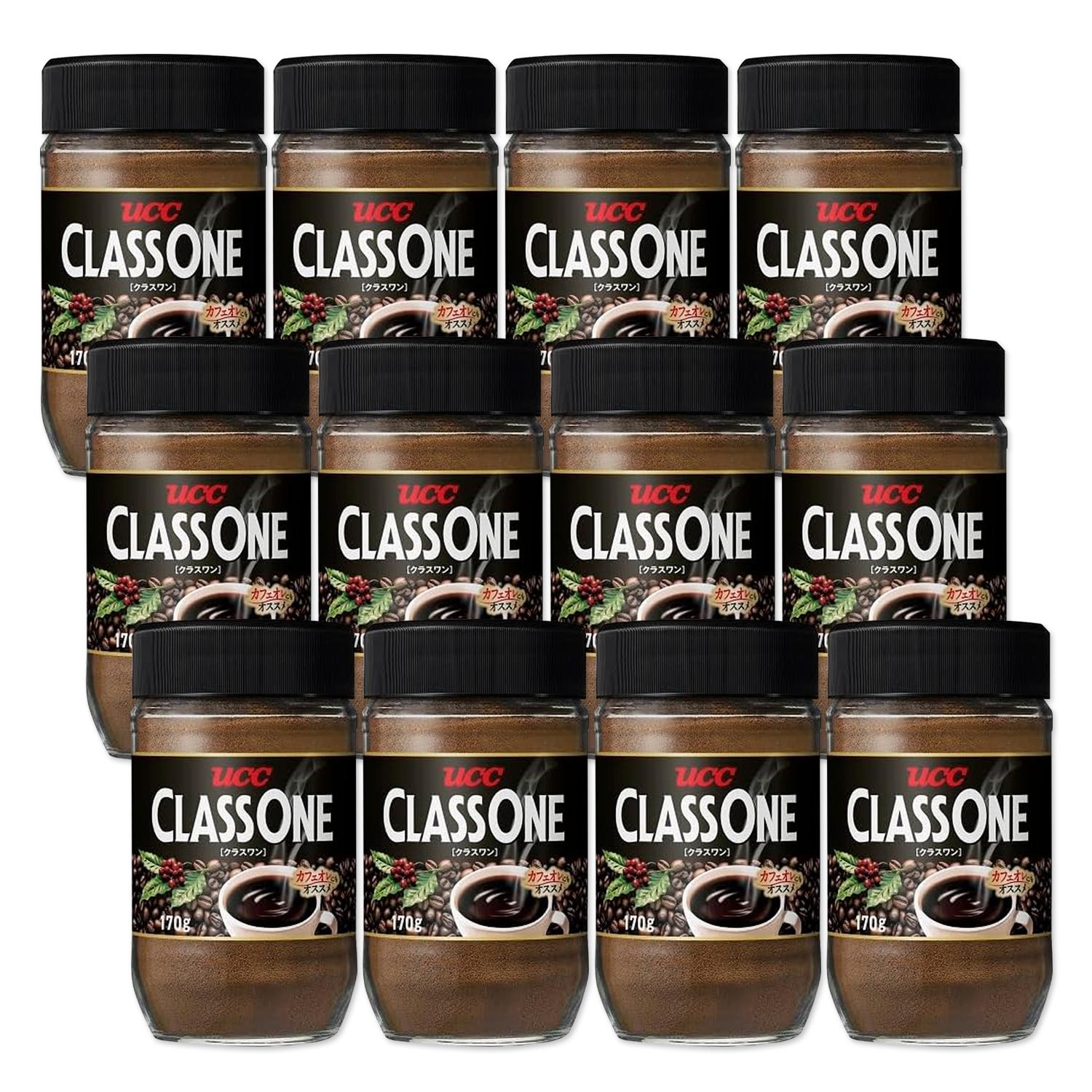 12個セット UCC クラスワン インスタントコーヒー 瓶 170g