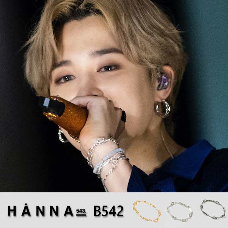 Sterling Silver Bracelet BTS JIMIN 着用