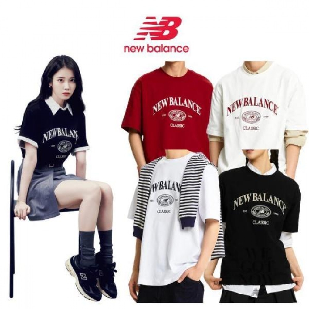ニューバランス IU ショートスリーブ Tシャツ/ユニセックスヘリテージショートスリーブ Tシャツ